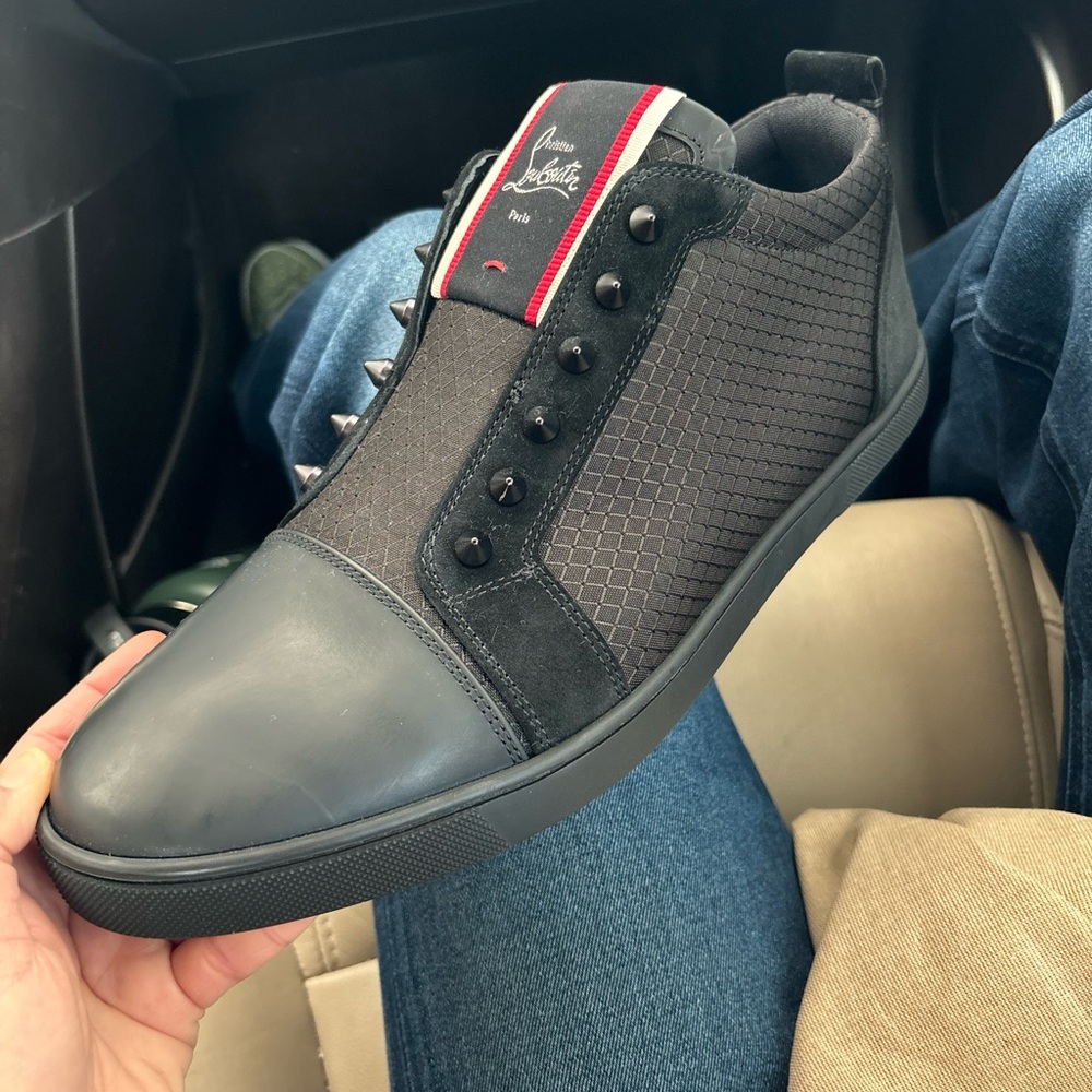 Christian Louboutin Black Men’s Sneakers